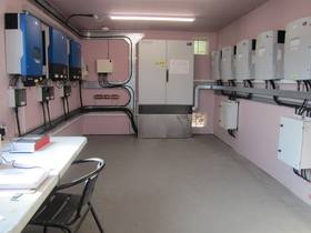Canna control room and inverters