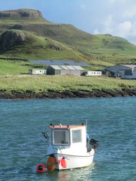 Canna PV and boat