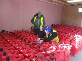 Canna - checking batteries