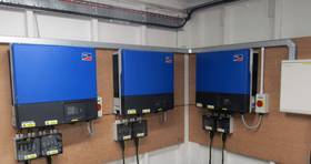 Fair Isle Sunny Tripower inverters