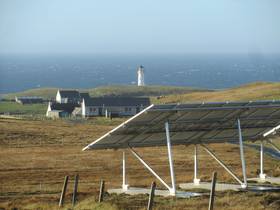 Fair Isle PV and Lighthouse