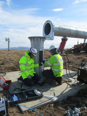 Isle of Muck testing cables