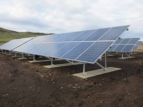 Isle of Muck PV array