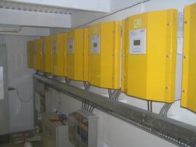 Foula Sunny Island inverters