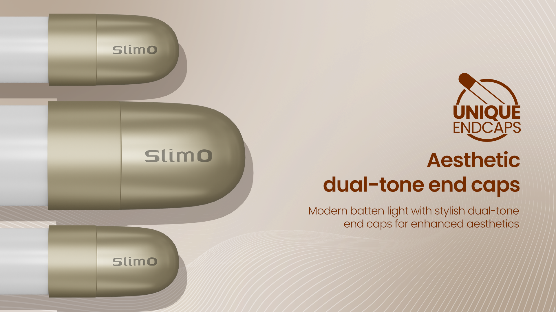 Aesthetic Dual-Tone End Caps