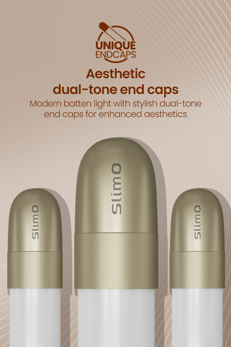 Aesthetic Dual-Tone End Caps