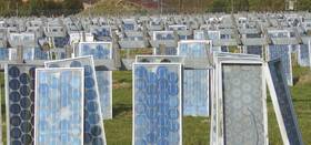 End of life PV panels