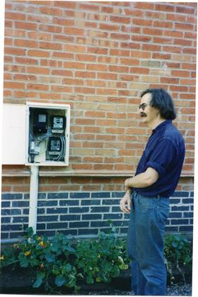 The first meter going backwards