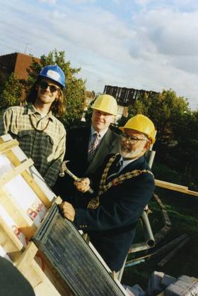 Hackney mayor at Homerton