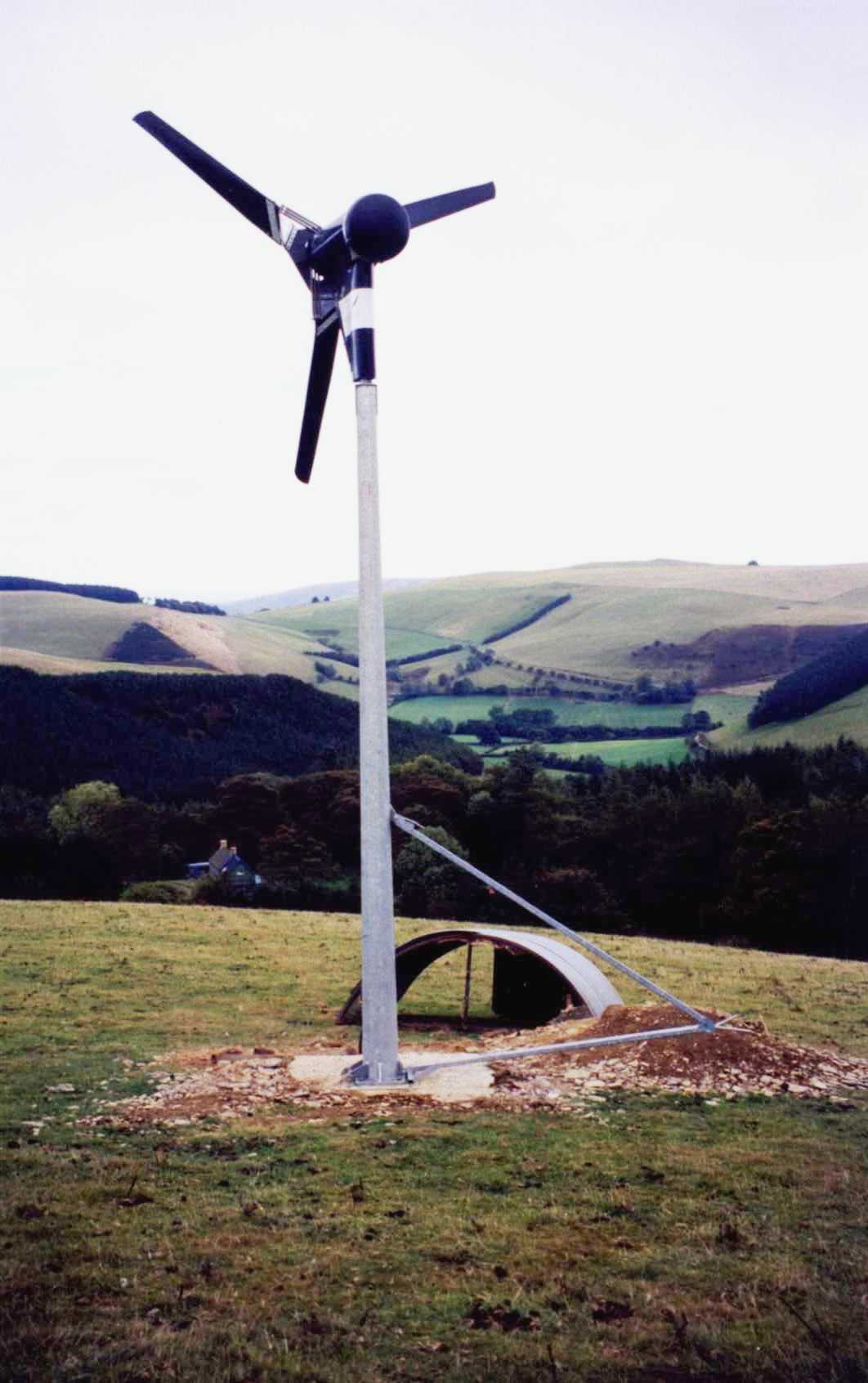 New Radnor wind turbine