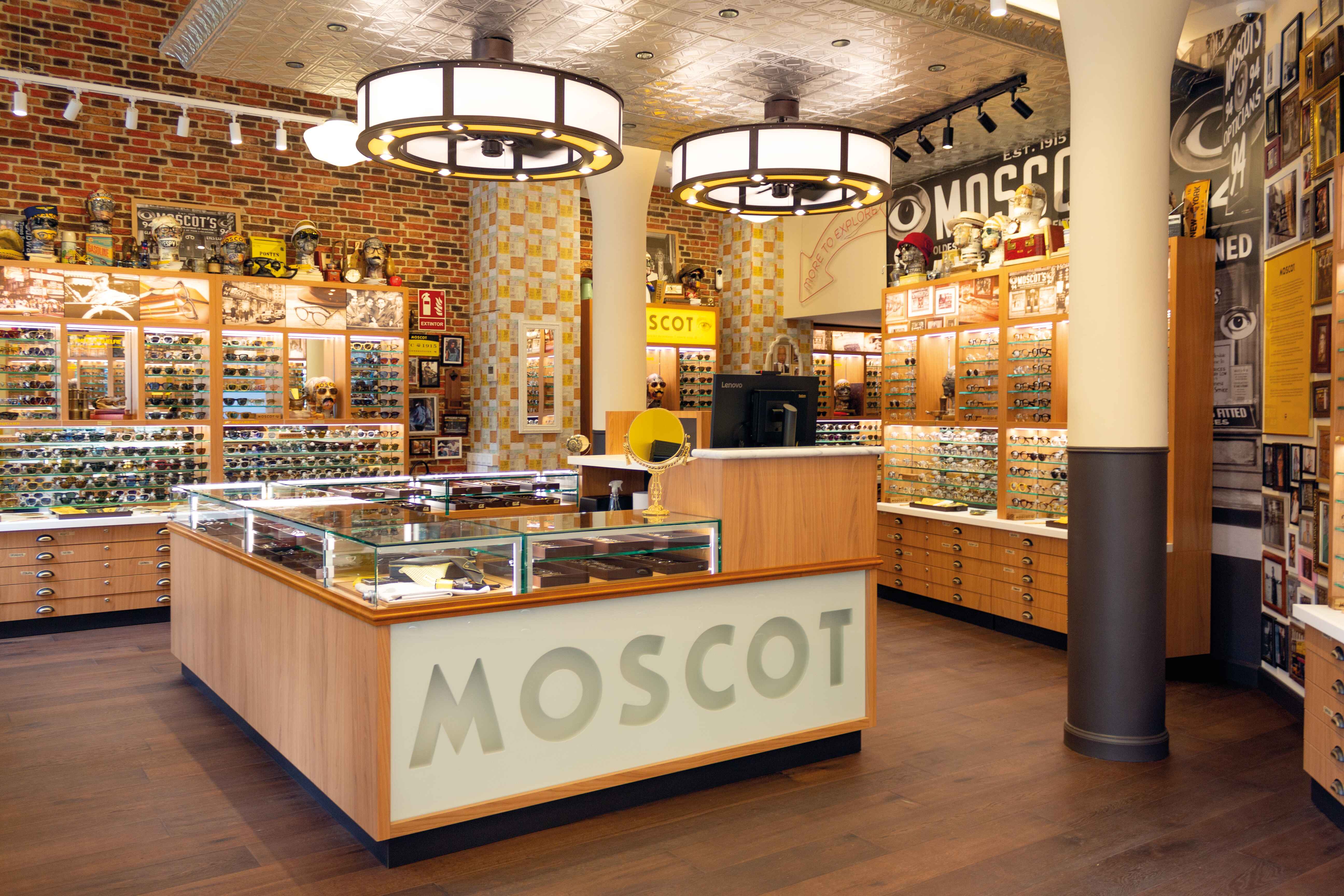 The MOSCOT Barcelona Shop interior 2