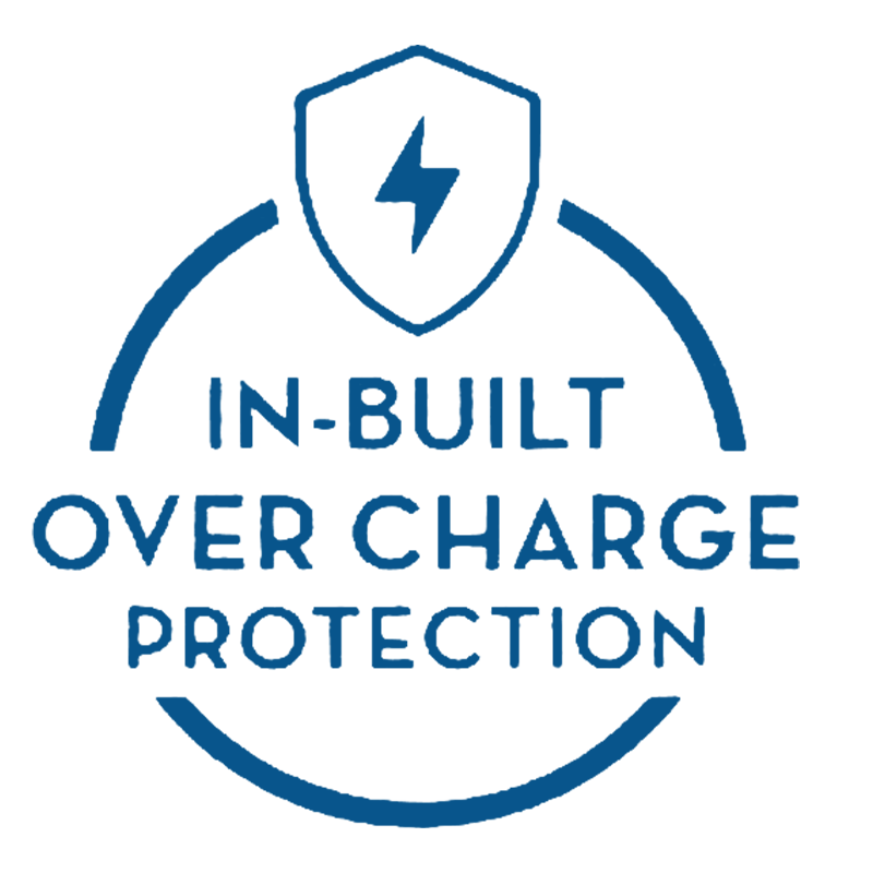 In-Built Overcharge Protection