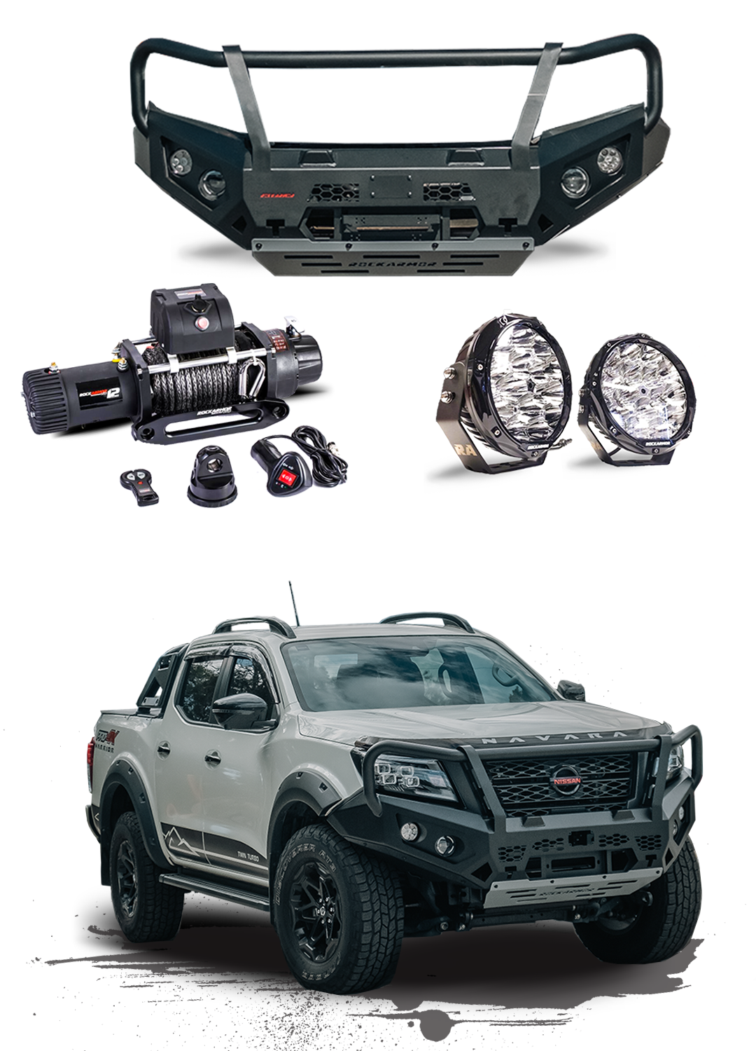 YOUR COMPLETE NAVARA FRONTAL PROTECTION PACKAGE