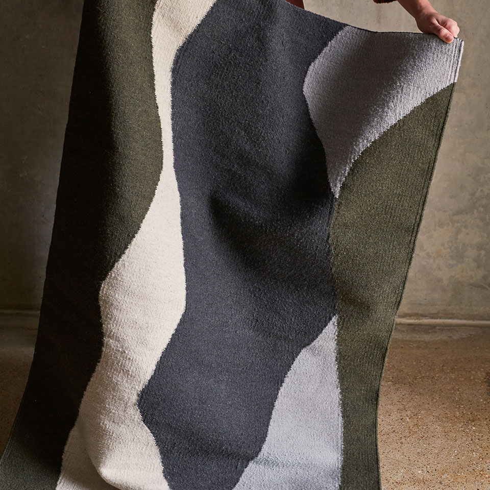 Oaxaca Hand Towel - Black – JAVIER STUDIO