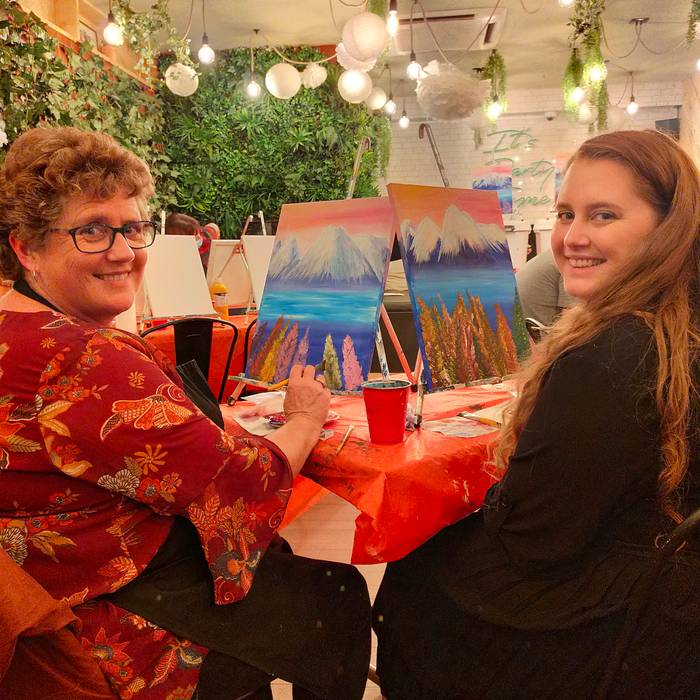Paint. Create. Laugh. Hydrate.