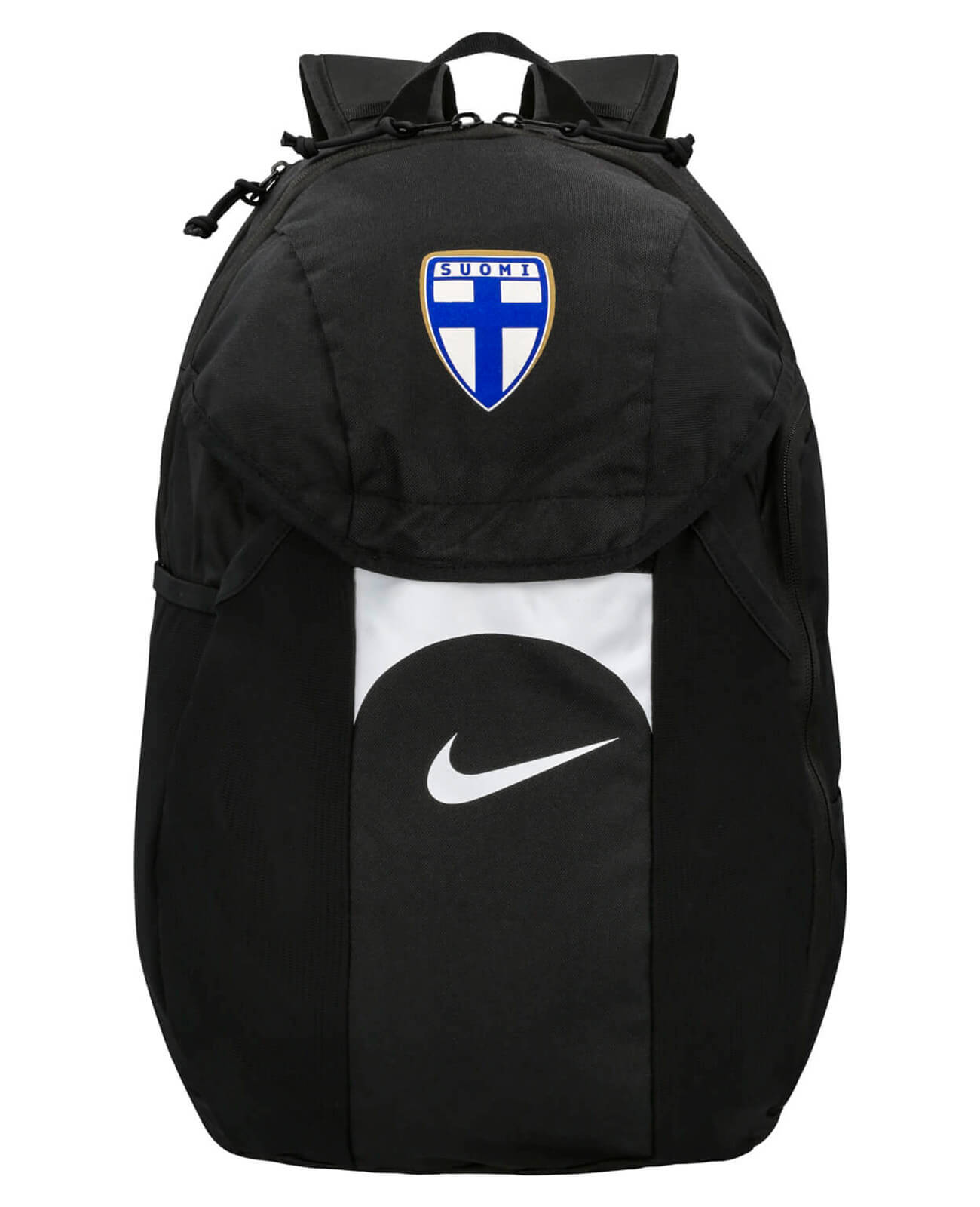 Nike Academy Team Storm-FIT football backpack, with ball pocket, Black ...
