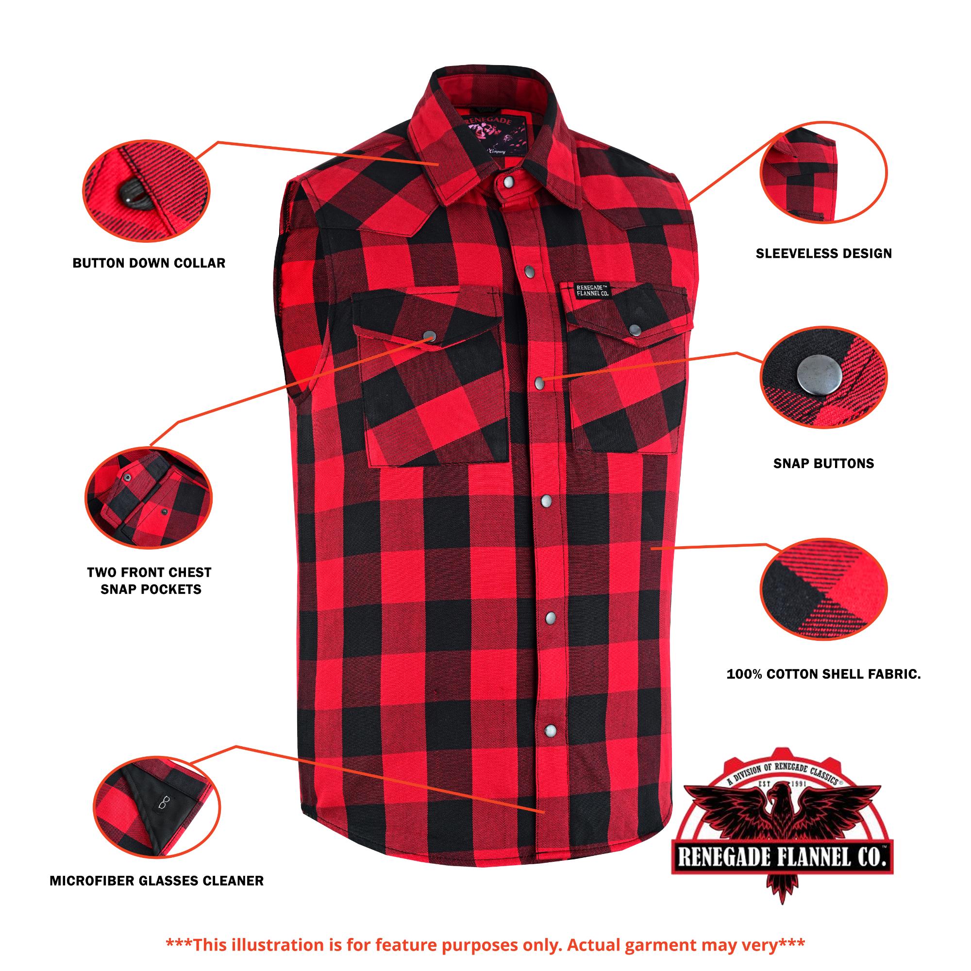 red-styler-men-s-red-and-black-sleeveless-flannel-product-detail-image