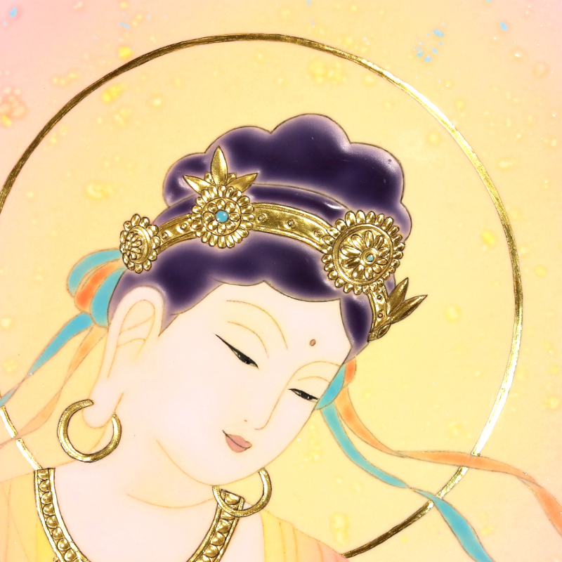 陶彩画_菩薩作品_和顔_詳細