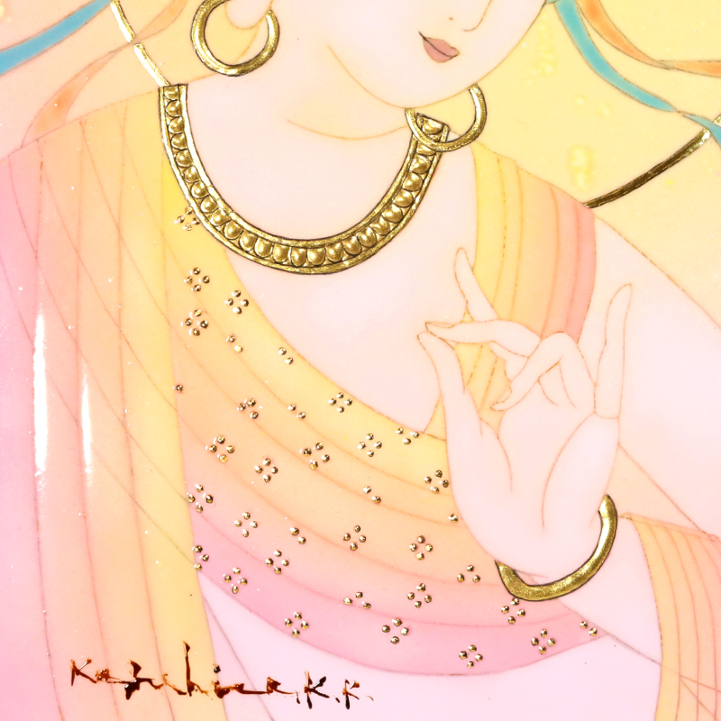 陶彩画_菩薩作品_和顔_詳細