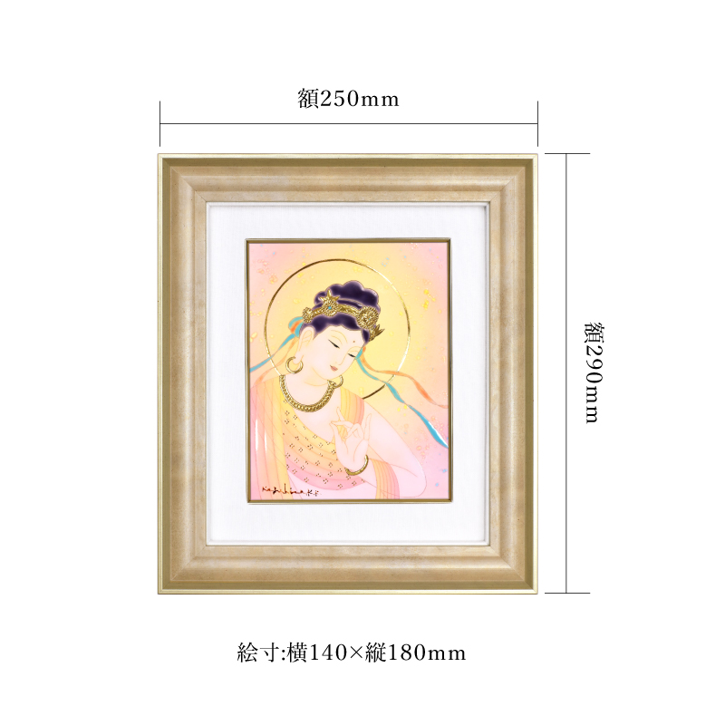 陶彩画_菩薩作品_和顔_詳細