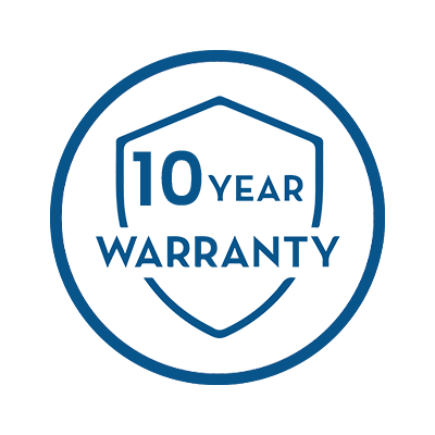 10 Years Motor Warranty