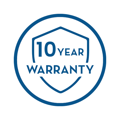 10 years Motor Warranty