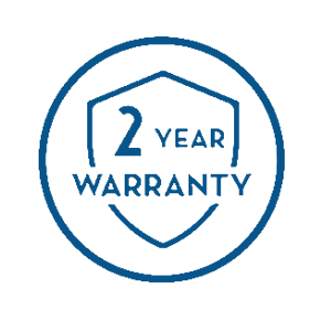 2 Year Warranty