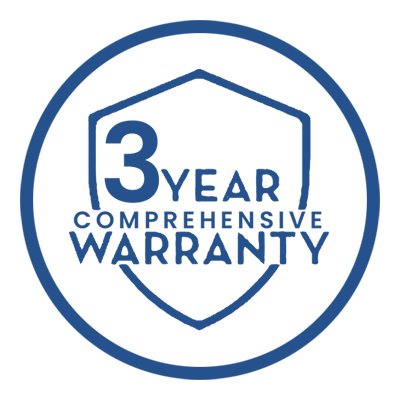 3 year Comprehensive Warranty