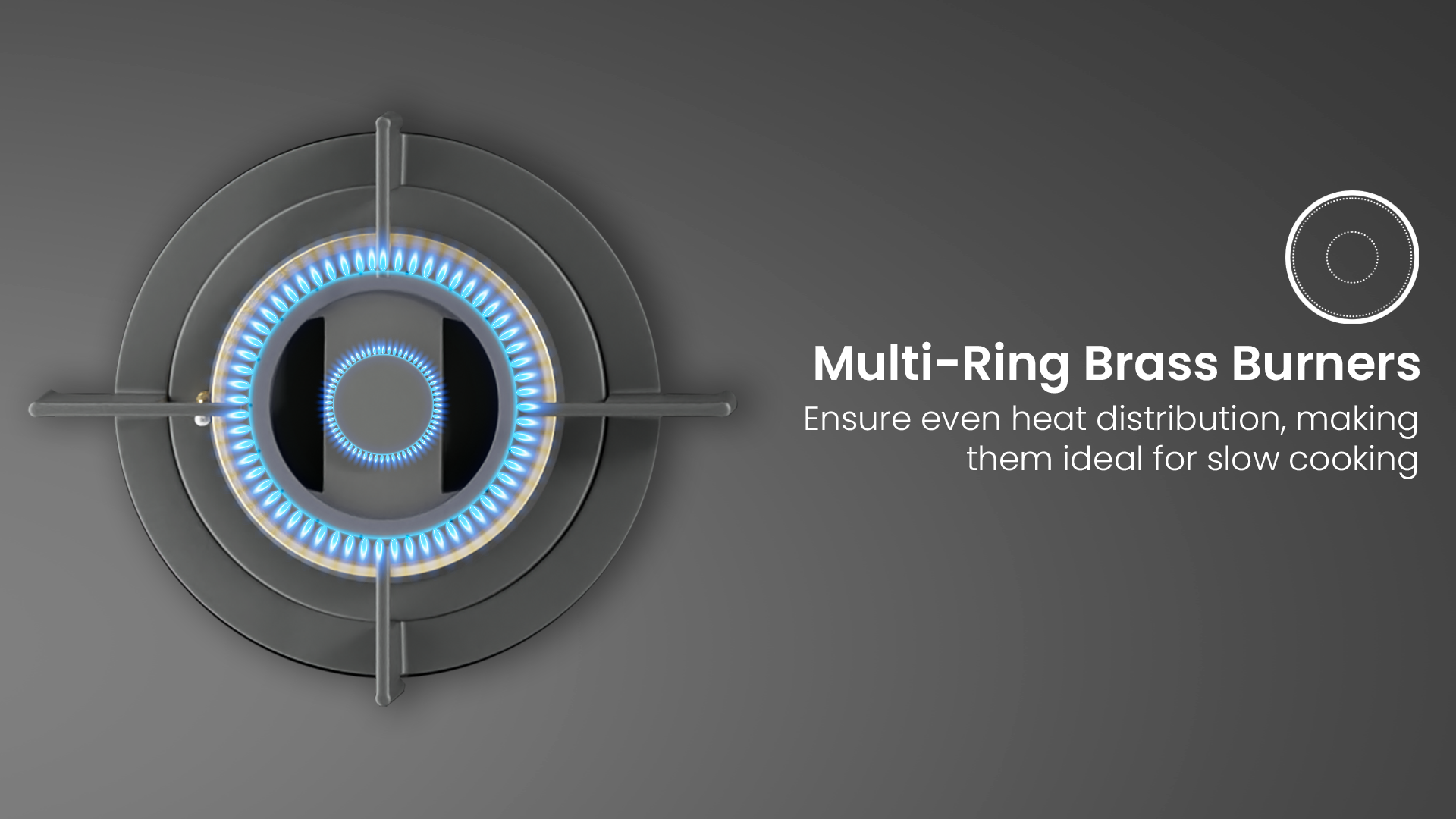 Multi-Ring Brass Burners