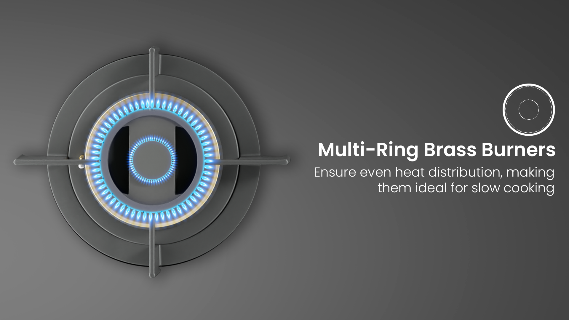 Multi-Ring Brass Burners