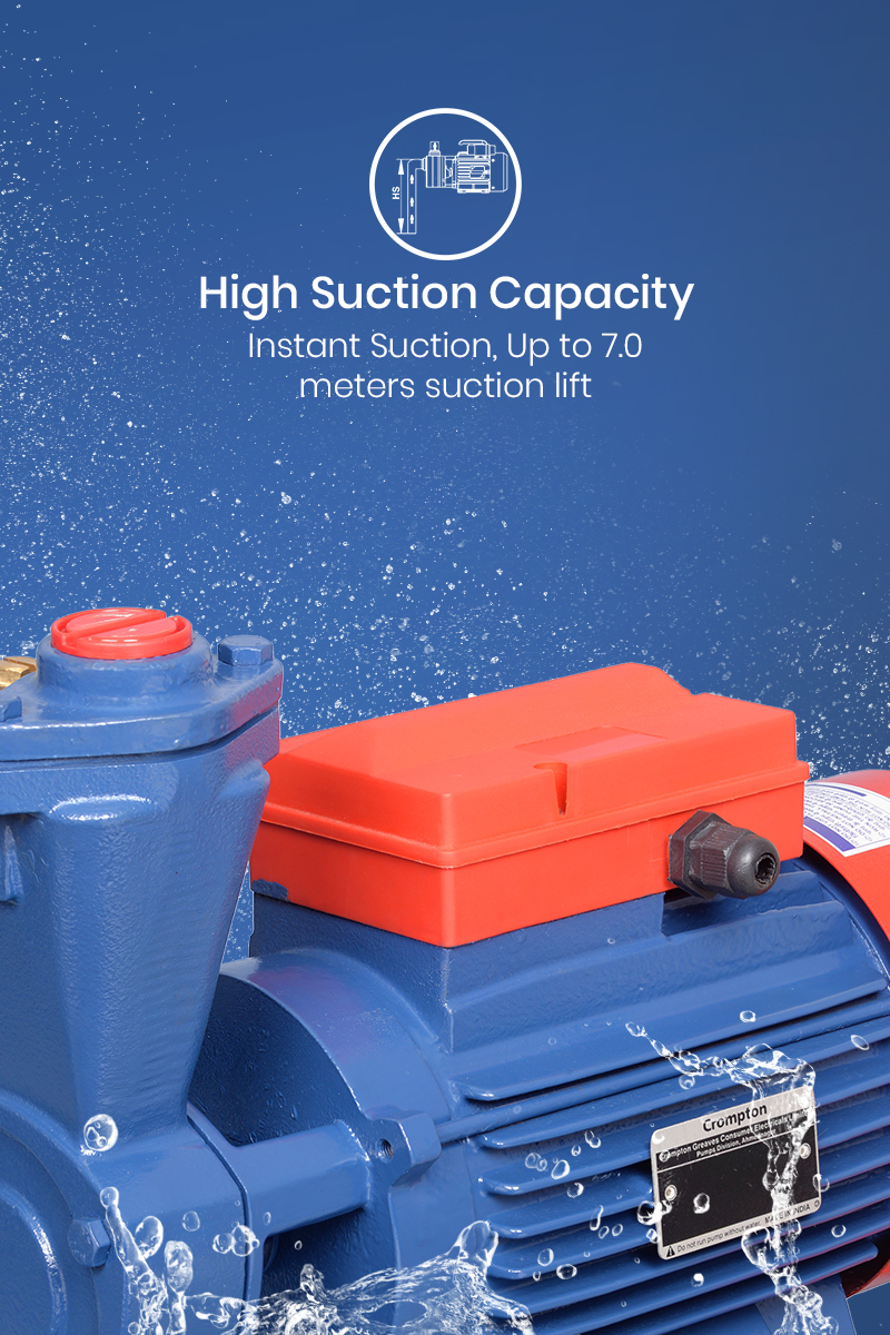 High Suction Capacity