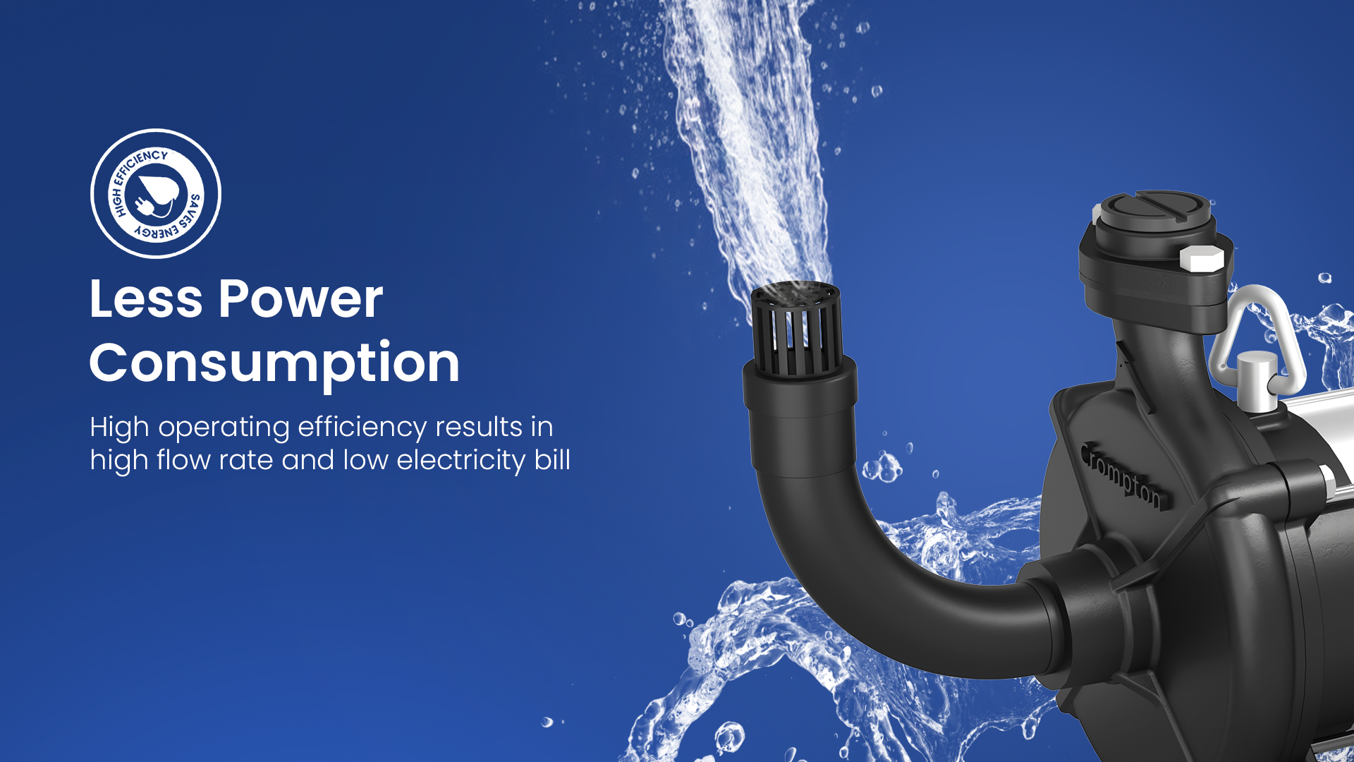 Less Power Consumption