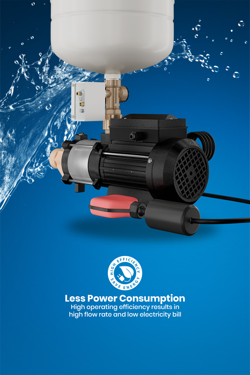 Less Power Consumption