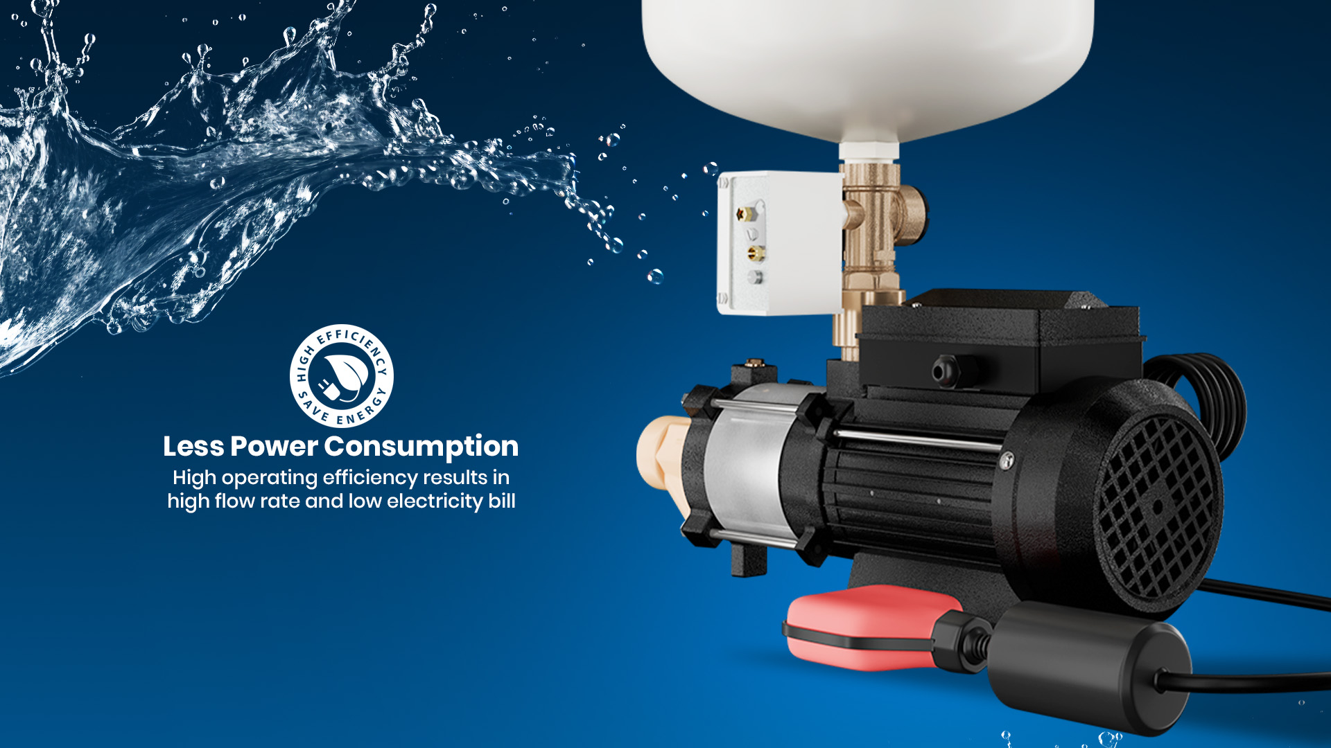 Less Power Consumption