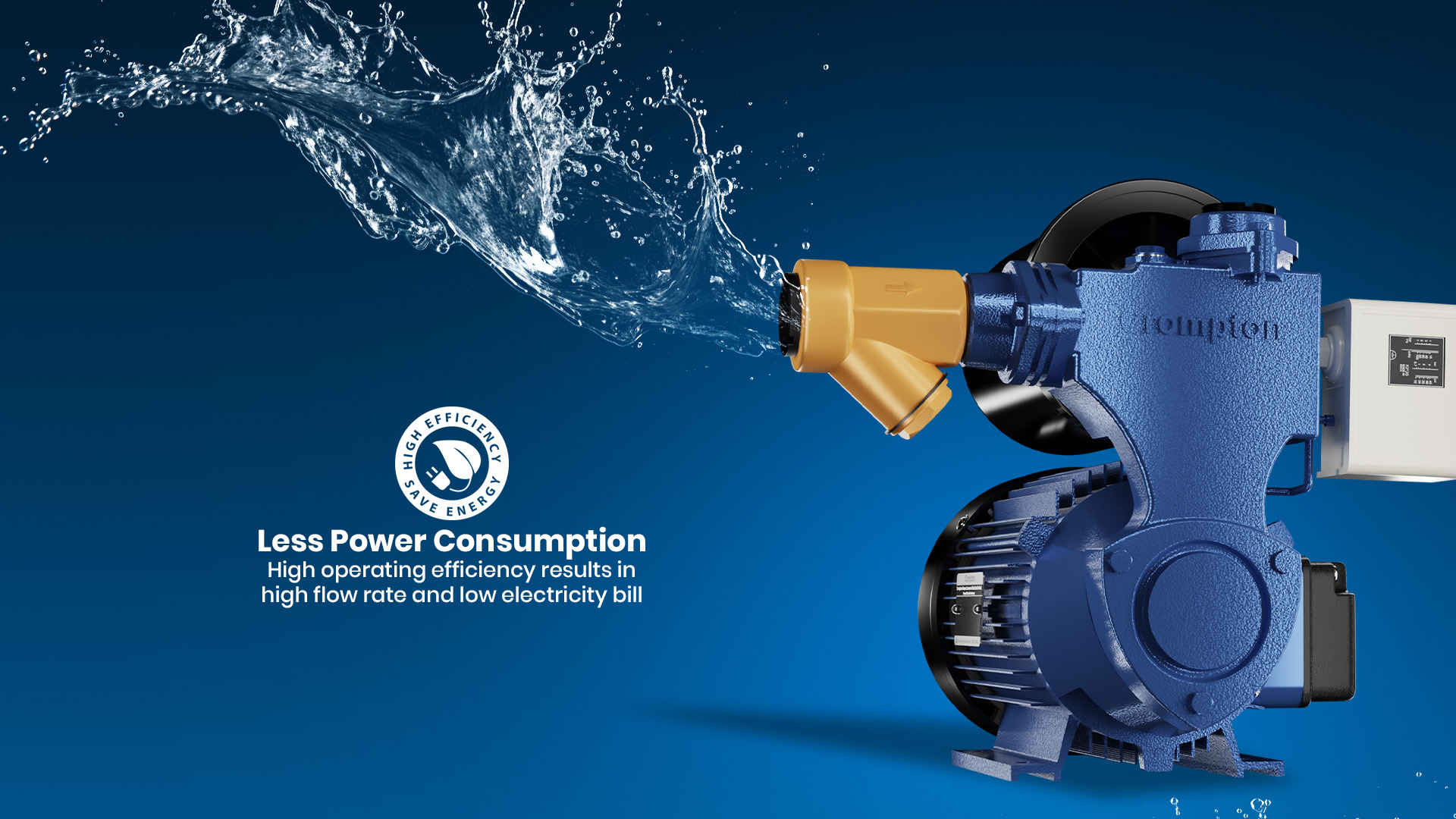 Less Power Consumption