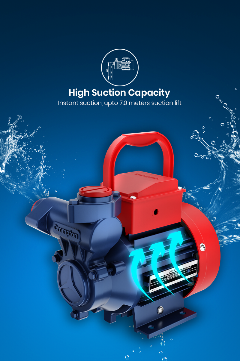 High Suction Capacity