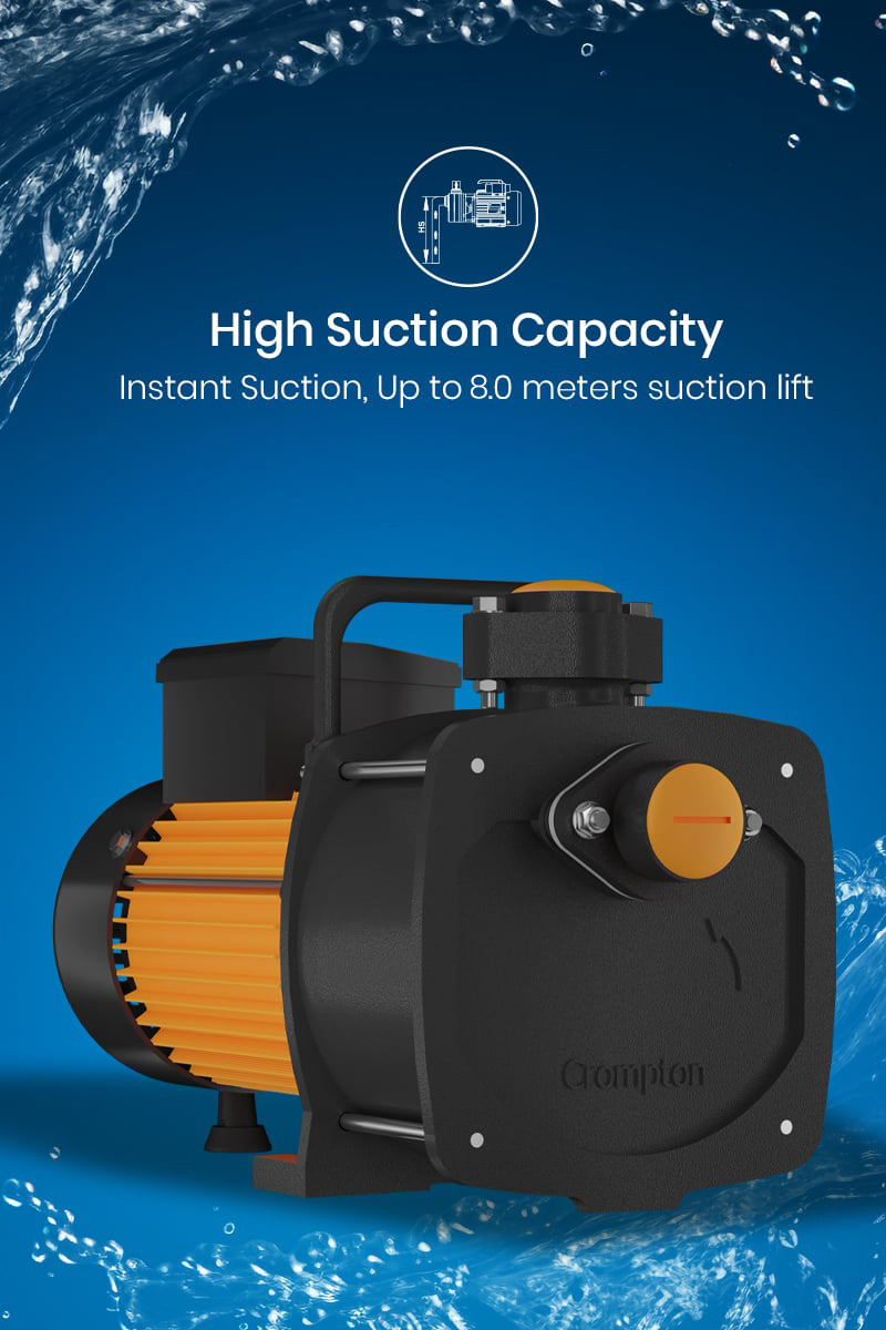High Suction Capacity