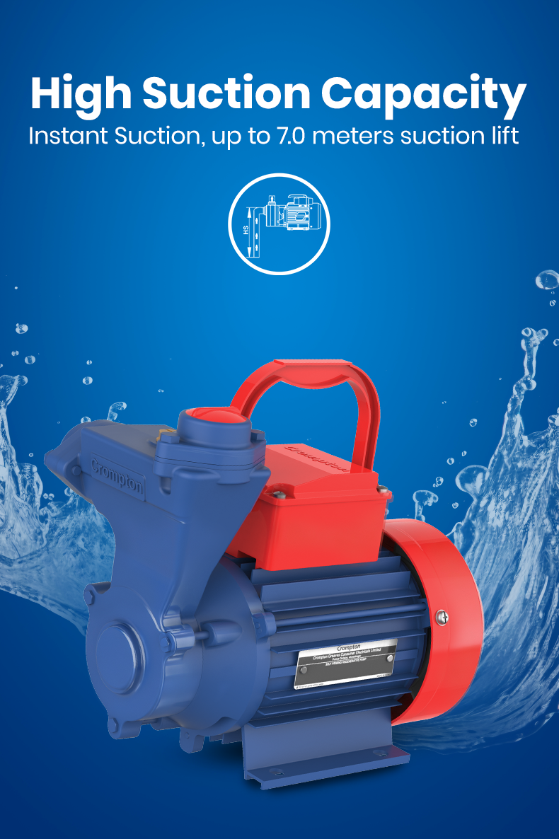 High Suction Capacity