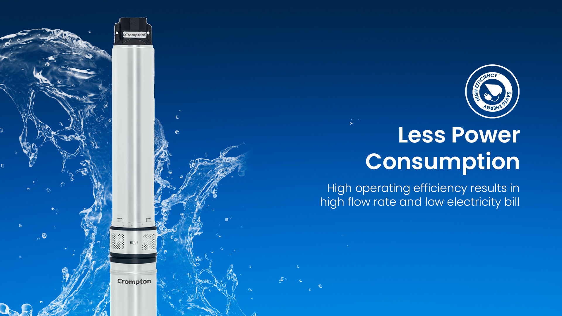 Less Power Consumption