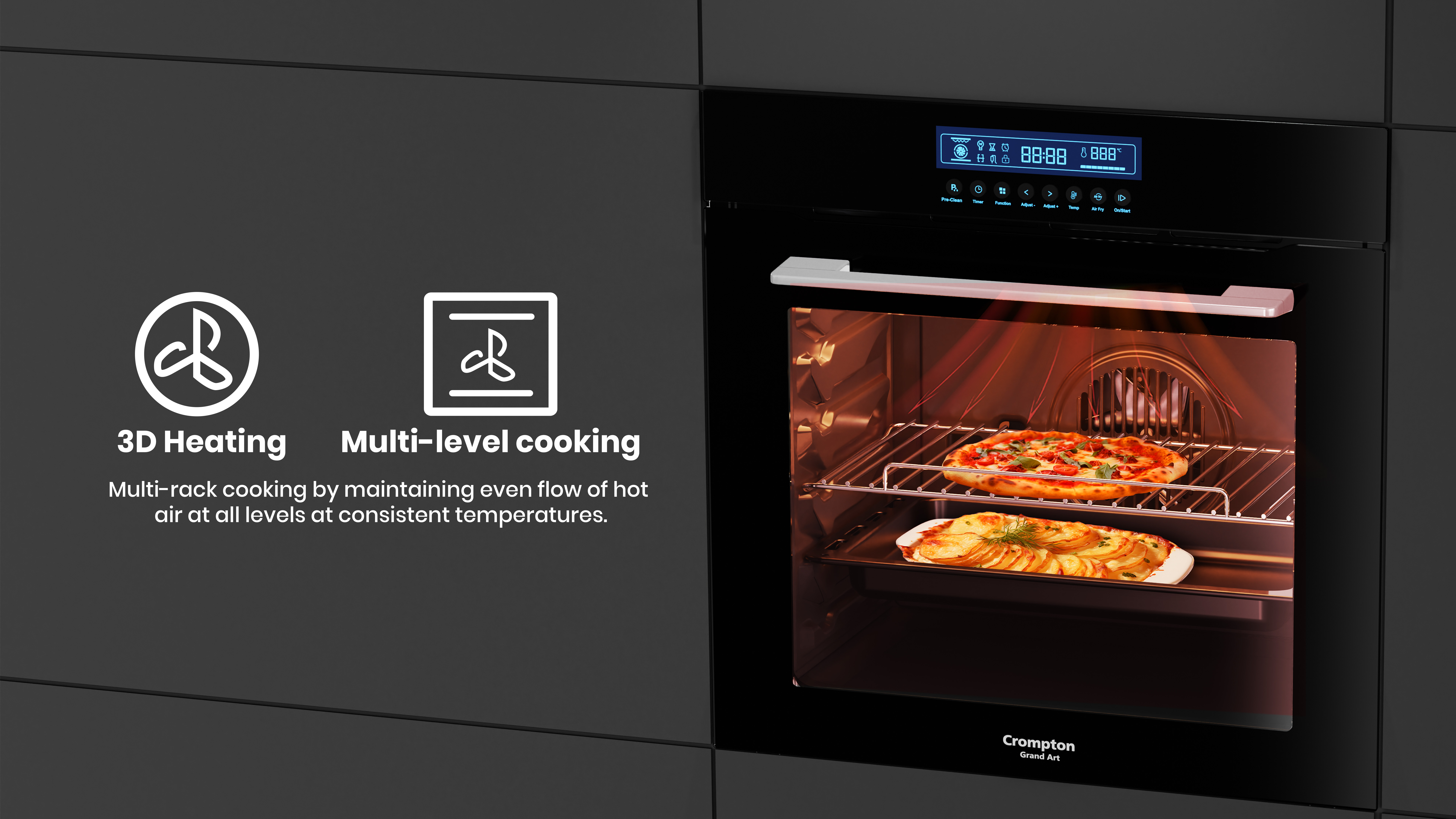 Grand Art Pyrolytic Pro Oven