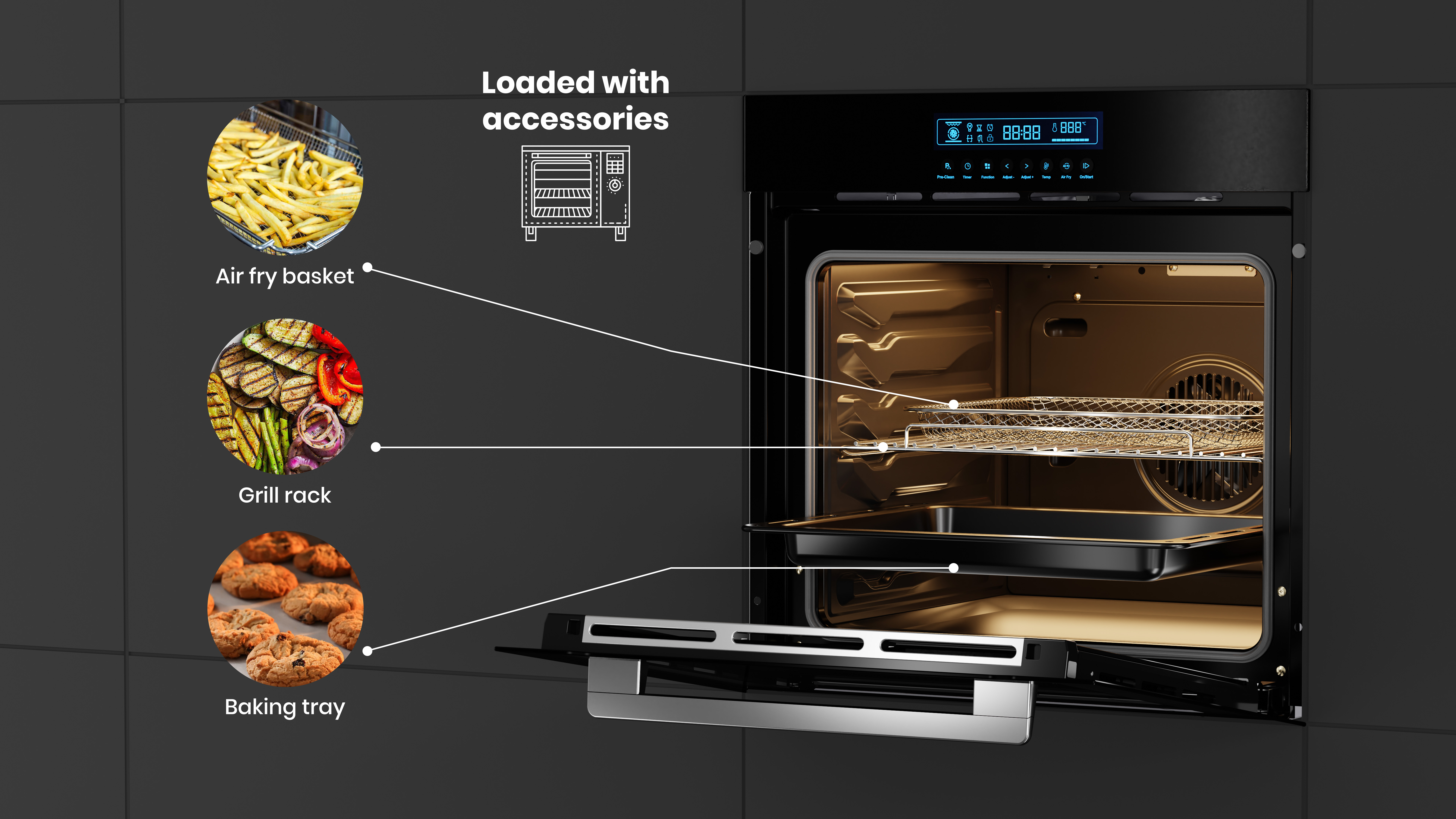 Grand Art Pyrolytic Pro Oven