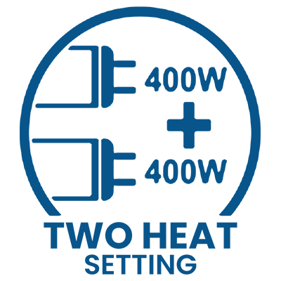 Dual Heat Setting