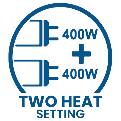 Dual Heat Setting