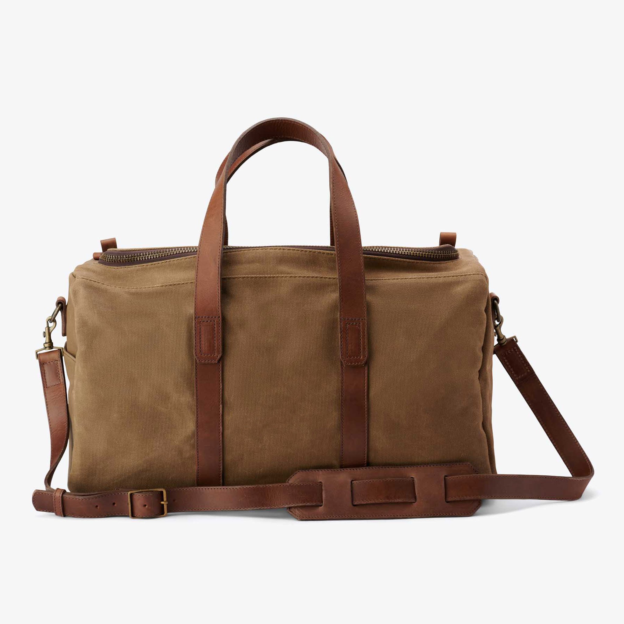 Nisolo Luis Weekender Waxed Canvas - Every Nisolo product is built on the foundation of comfort, function, and design. 