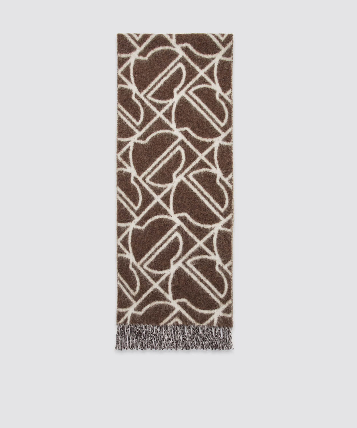 Wool & Alpaca Logo Scarf