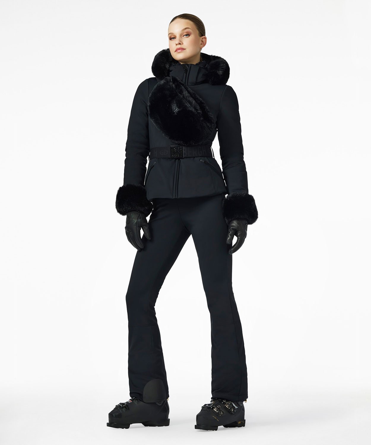 Women's Giselle Faux Border Ski Jacket