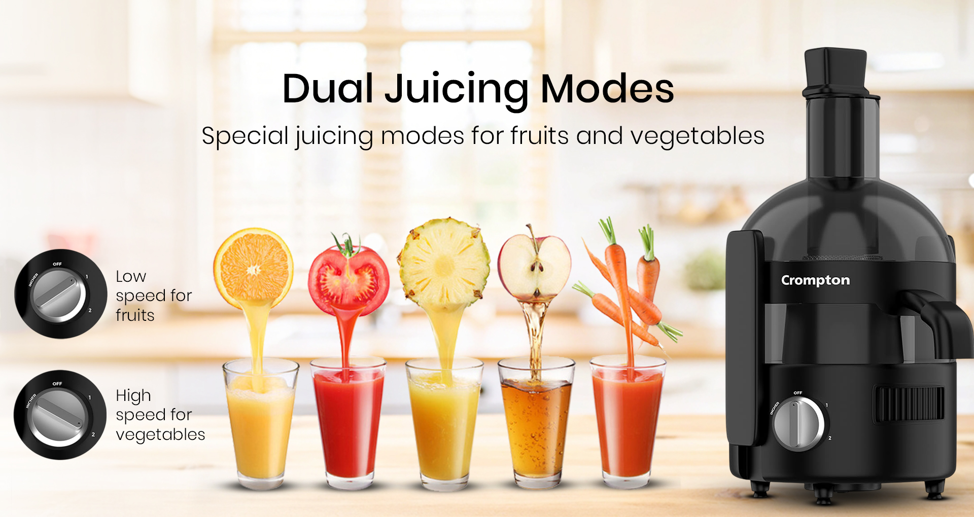 Dual Juicing Modes