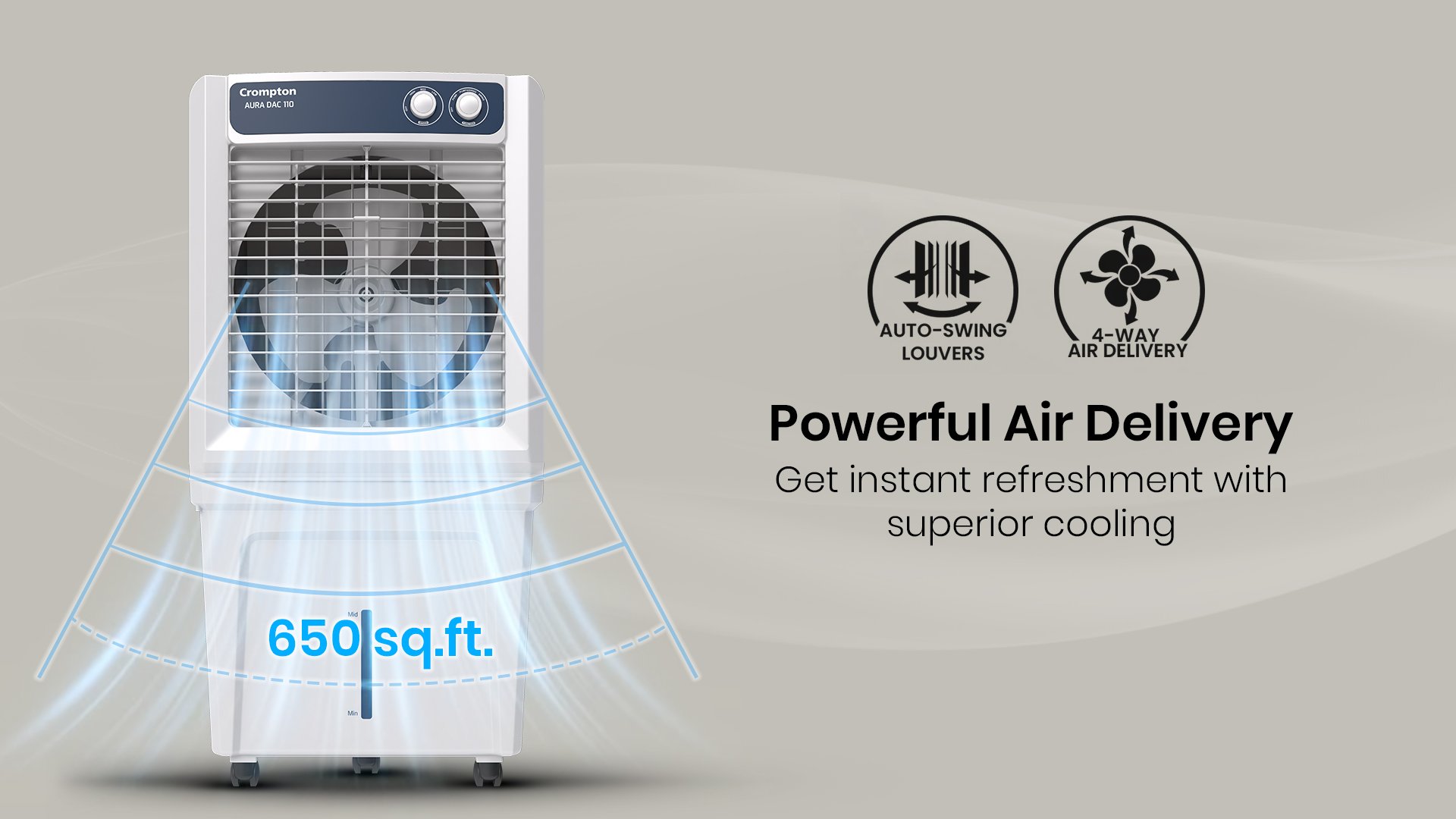 Powerful Air Delivery