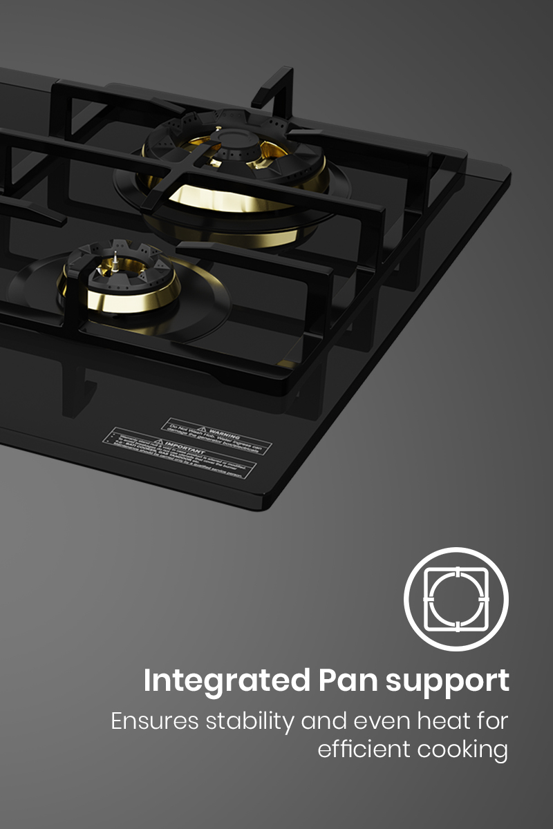 Integrated Pan Support