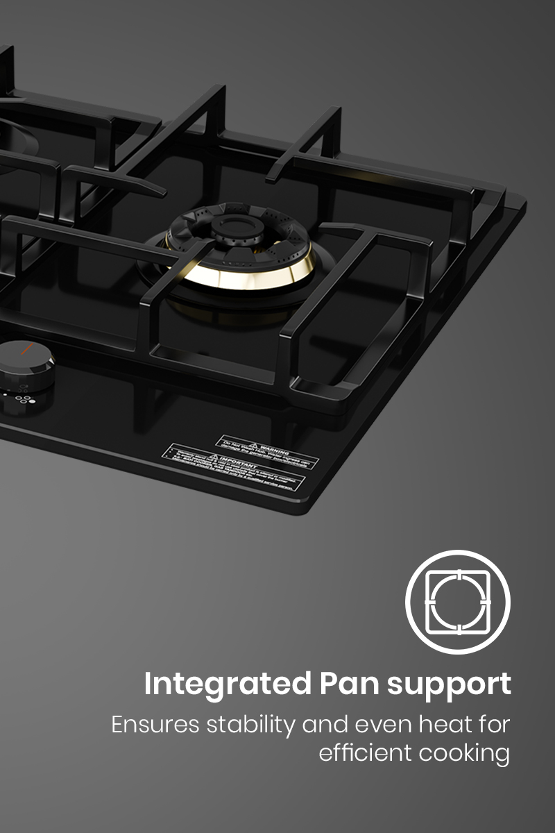 Integrated Pan Support